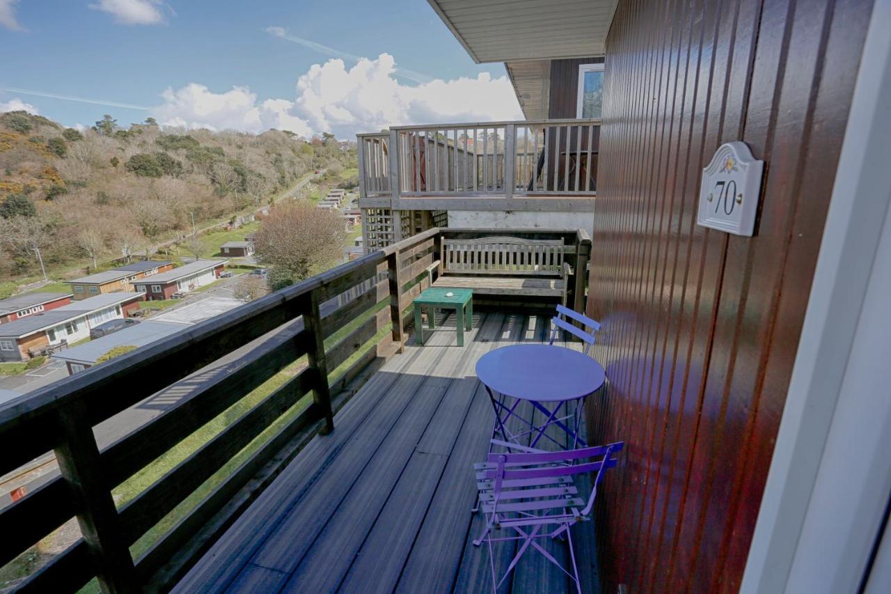 Caswell Beach Chalet 70 Located In Gower Peninsula Swansea Zewnętrze zdjęcie