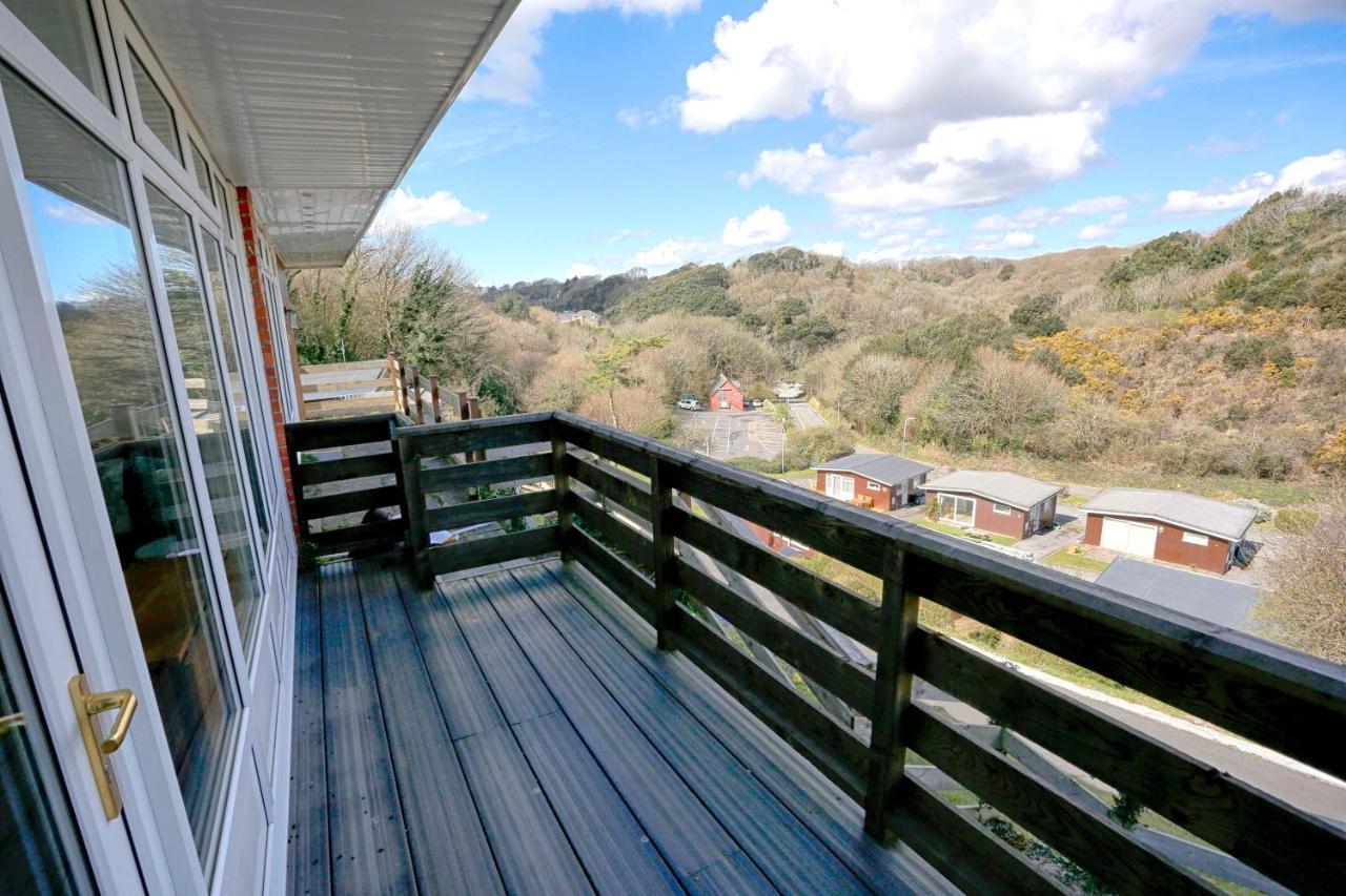 Caswell Beach Chalet 70 Located In Gower Peninsula Swansea Zewnętrze zdjęcie